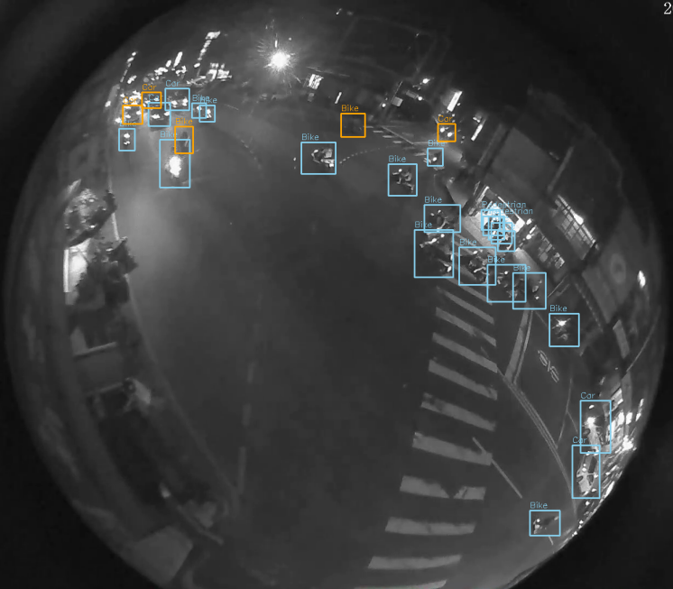 Ảnh chụp từ camera fish eye